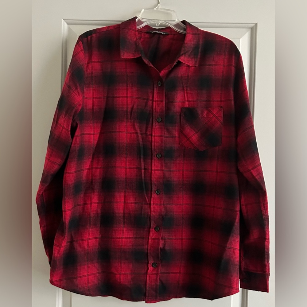 Plaid Button Down Shirt
